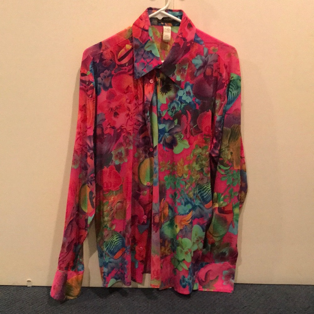 Versace mens dress shirt